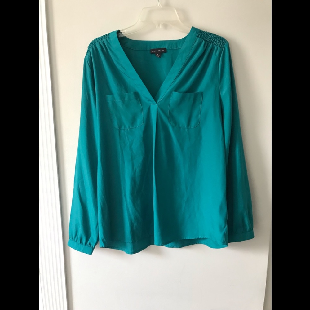 Willi Smith V-neck Top
